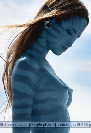 Голый аватар синие девушки фото 8
